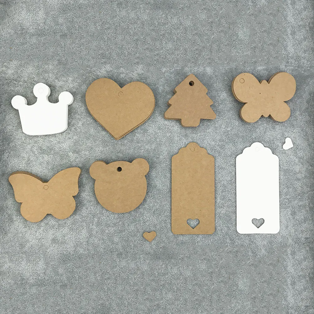 100Pcs DIY Kraft Paper Tags Rectangle Heart Labels Luggage Tag Butterfly Wedding Note Blank Price Hang Tag Kraft Gift
100Pcs DIY Kraft Paper Tags Rectangle Heart Labels Luggage Tag Butterfly Wedding Note Blank Price Hang Tag Kraft Gift