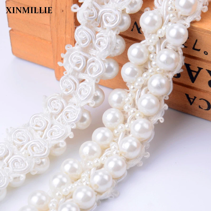 free shiippment 2yards/lot 2cm Pearl Seed Bead Beaded Trims Sew On trim for DIY headband /cloth dress wedding belt
free shiippment 2yards/lot 2cm Pearl Seed Bead Beaded Trims Sew On trim for DIY headband /cloth dress wedding belt
