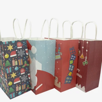 10pcs/lot 21x13x8cm Kawaii Christmas Paper Bag With Handles Decoration Kraft Paper Gift Bag With Handles
10pcs/lot 21x13x8cm Kawaii Christmas Paper Bag With Handles Decoration Kraft Paper Gift Bag With Handles