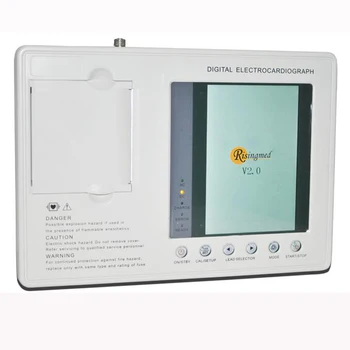 Blood Pressure Arm Digital 12 Leads 3 Channel CE ECG EKG Machine with Printer Paper
Blood Pressure Arm Digital 12 Leads 3 Channel CE ECG EKG Machine with Printer Paper