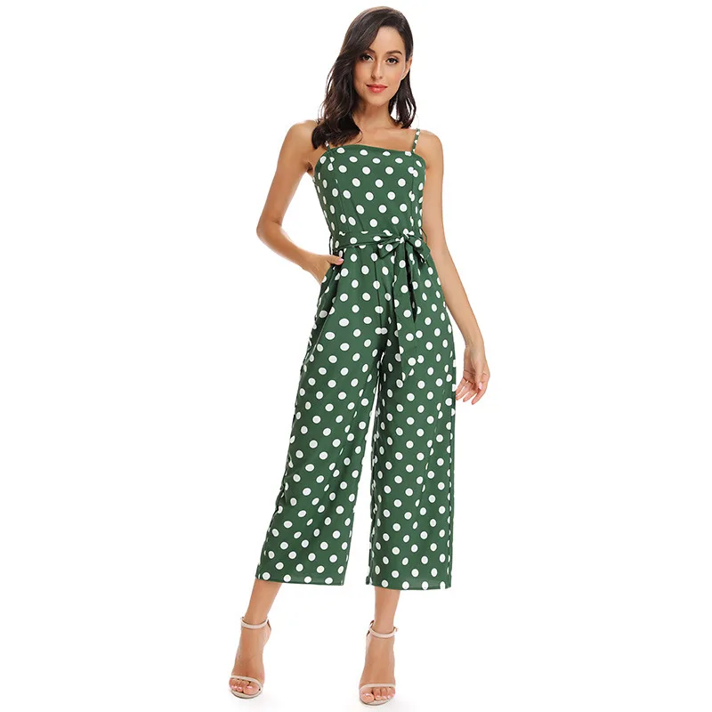 VITIANA Women Beach Sexy Jumpsuits Summer 2019 Female Sleeveless Backless Strapless Dot Party Jumpsuit Ladies Casual Rompers
VITIANA Women Beach Sexy Jumpsuits Summer 2019 Female Sleeveless Backless Strapless Dot Party Jumpsuit Ladies Casual Rompers