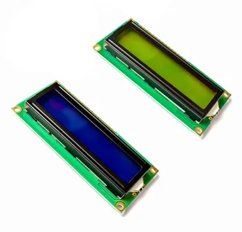 LCD1602 1602 module Blue Green screen 16x2 Character LCD Display Module HD44780 Controller blue black light
LCD1602 1602 module Blue Green screen 16x2 Character LCD Display Module HD44780 Controller blue black light
