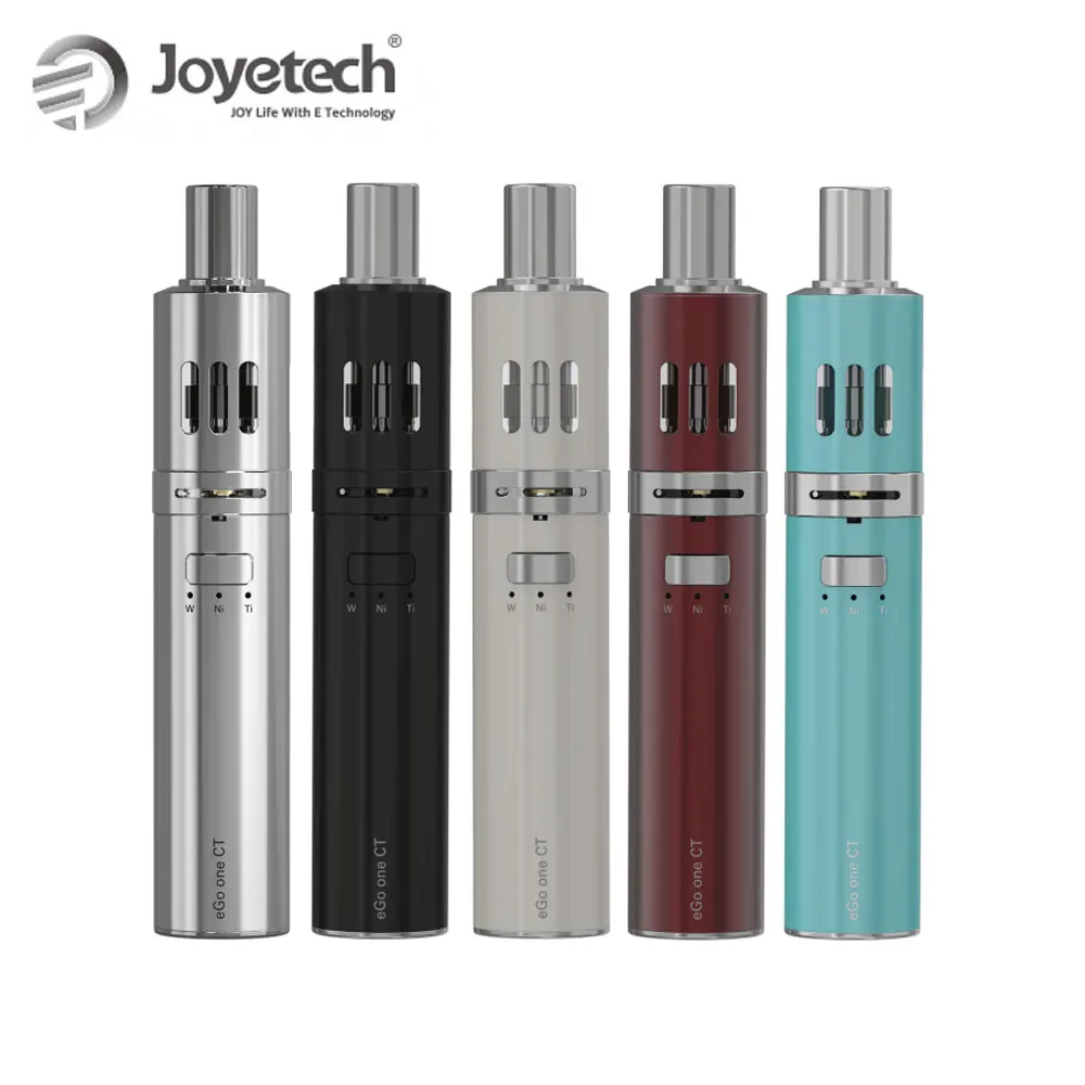 Original Joyetech eGo ONE CT Standard Temperature Control Kit 1100mAh 0.2/0.4ohm Coil Ejuice Cigarette
Original Joyetech eGo ONE CT Standard Temperature Control Kit 1100mAh 0.2/0.4ohm Coil Ejuice Cigarette
