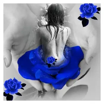Y141 YIKEE Blue rose girl diamond painting,kit diamond painting,diamond mosaic full square
Y141 YIKEE Blue rose girl diamond painting,kit diamond painting,diamond mosaic full square