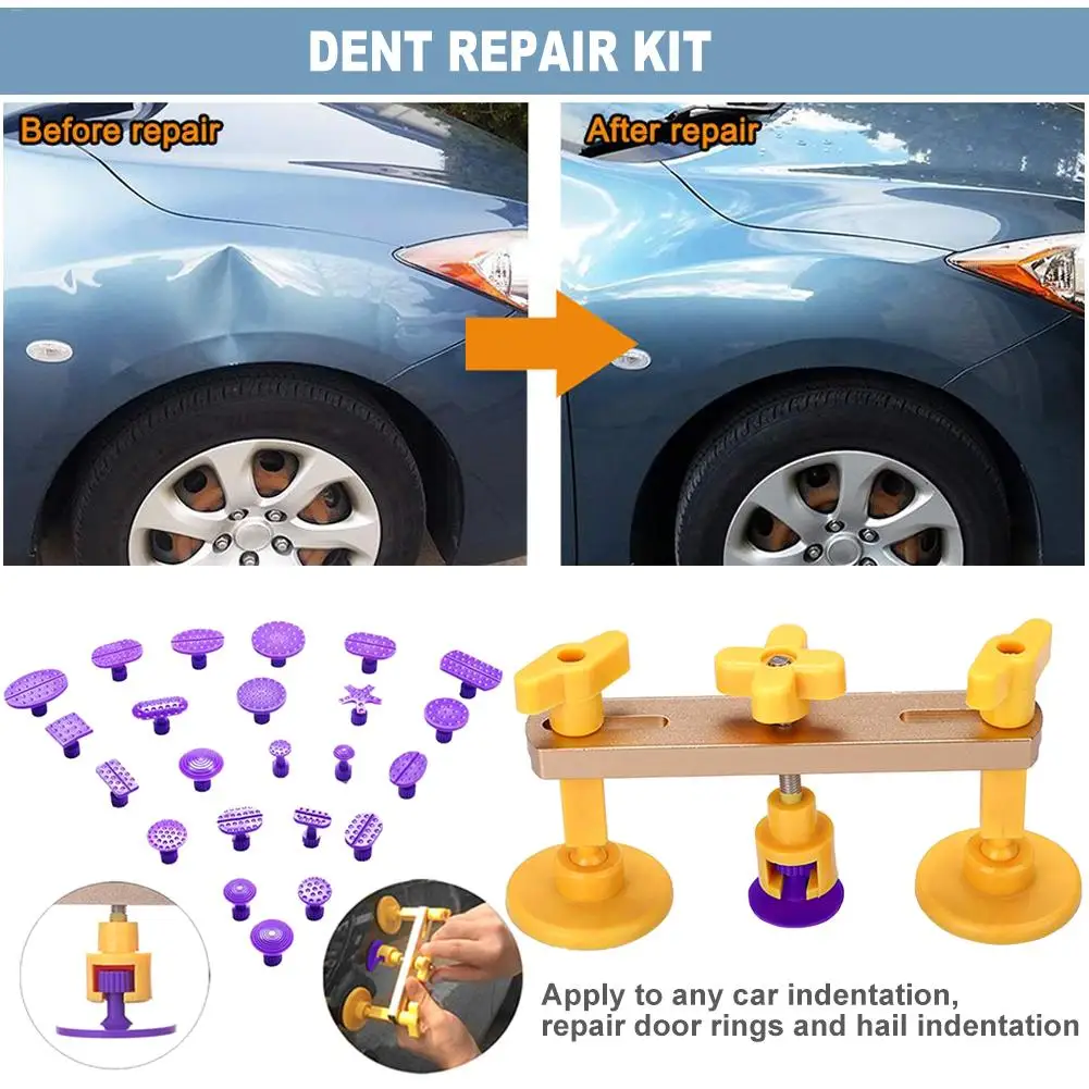 Dent Repair Body Damage Pulling Fix Tool Car Dent Puller with Suction Bridge Car Dent Puller for Auto Dent Removal Minor Dents
Dent Repair Body Damage Pulling Fix Tool Car Dent Puller with Suction Bridge Car Dent Puller for Auto Dent Removal Minor Dents
