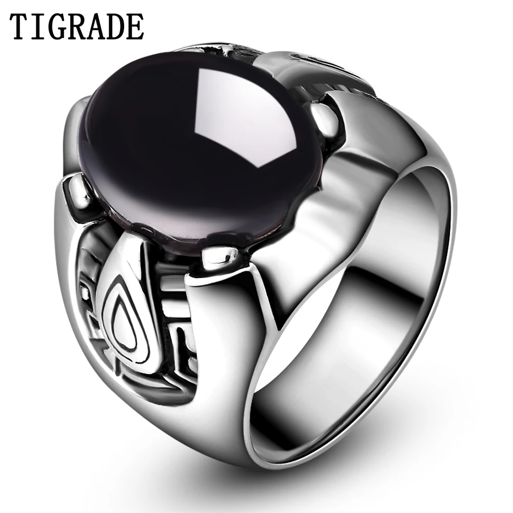 TIGRADE Men's Black Stainless Steel Ring Cubic Zirconia Wedding Band Male Punk Jewelry Comfort Fit
TIGRADE Men's Black Stainless Steel Ring Cubic Zirconia Wedding Band Male Punk Jewelry Comfort Fit