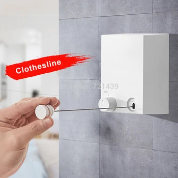 Indoor Wall ABS+Aluminum Hanging Stretch Clothesline Balcony Bathroom Invisible Clothes Towel Rack Retractable Line 4.2M
Indoor Wall ABS+Aluminum Hanging Stretch Clothesline Balcony Bathroom Invisible Clothes Towel Rack Retractable Line 4.2M
