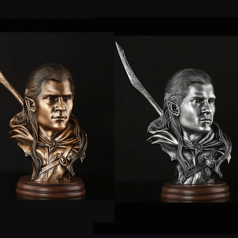 34CM The Lord of the Rings Hobbit Elf Prince Legolas Orlando Bloom Resin Bust Statue
34CM The Lord of the Rings Hobbit Elf Prince Legolas Orlando Bloom Resin Bust Statue