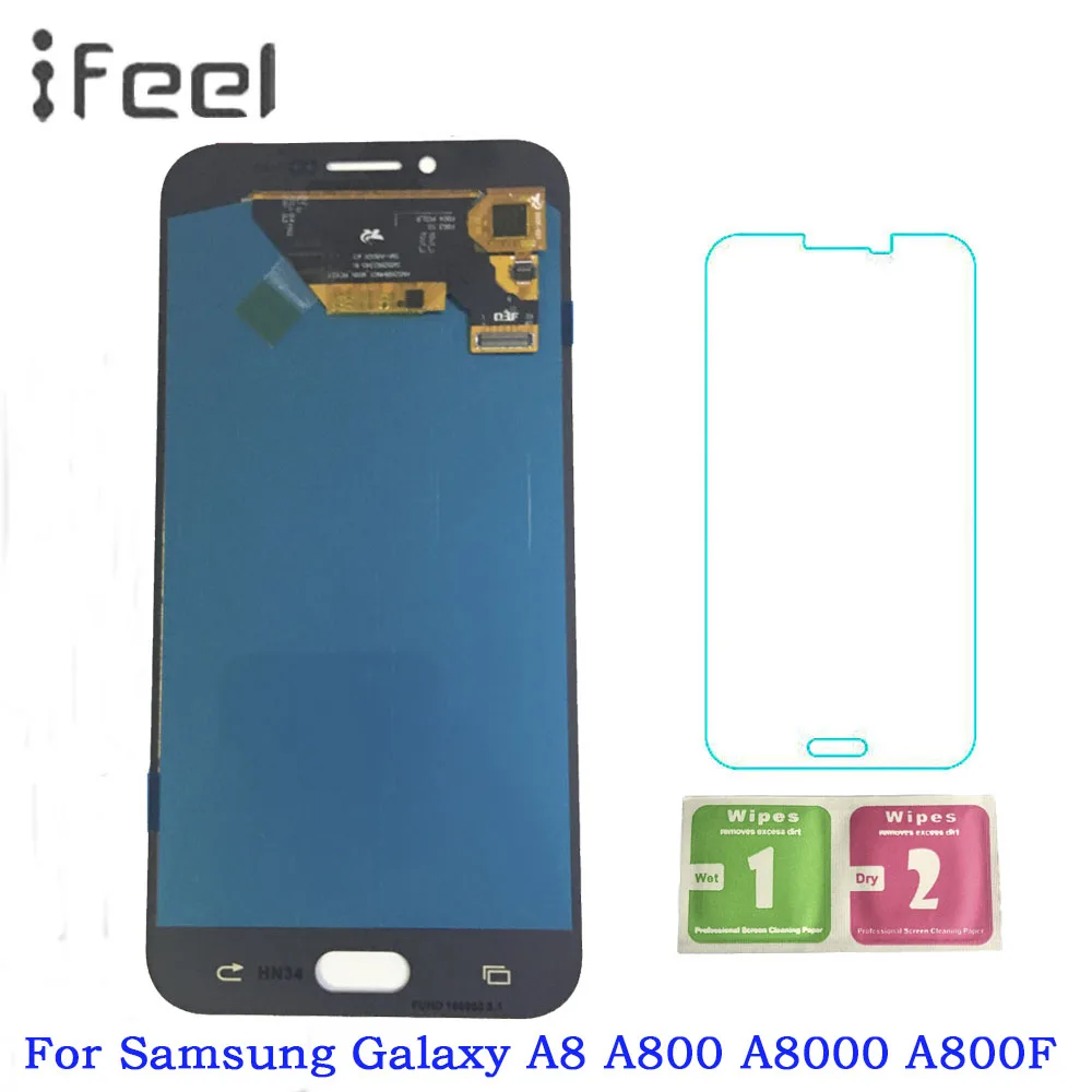 AMOLED LCD For Samsung Galaxy A8 A800 A8000 A800F LCDs Display Touch Screen Digitizer Assembly Replacement
AMOLED LCD For Samsung Galaxy A8 A800 A8000 A800F LCDs Display Touch Screen Digitizer Assembly Replacement