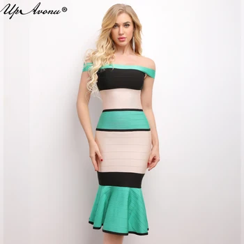 Women dress autumn 2018 sexy off shoulder ruffles mermaid stretch bodycon party bandage dress knit tight christmas vestido UP148
Women dress autumn 2018 sexy off shoulder ruffles mermaid stretch bodycon party bandage dress knit tight christmas vestido UP148