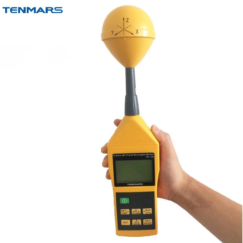 TENMARS TM-196 3-Axis EMF RF Электромагнитная лампа 10 МГц-8 ГГц | Инструменты