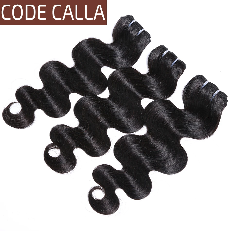 Code Calla 50G/Piece Body Wave Pre-Colored Raw Virgin Peruvian Human Hair Weave Bundles Extension Natural Black Color For Women
Code Calla 50G/Piece Body Wave Pre-Colored Raw Virgin Peruvian Human Hair Weave Bundles Extension Natural Black Color For Women