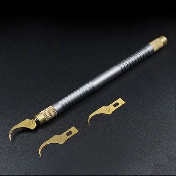 QL-007 CPU Repaired Double Knife For IPhone A11 A8 A9 A10 Motherboard IC Chip Disassemble Glue Flexible Thin Blade
QL-007 CPU Repaired Double Knife For IPhone A11 A8 A9 A10 Motherboard IC Chip Disassemble Glue Flexible Thin Blade