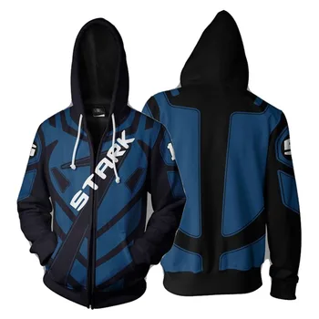 Avengers Iron Man Tony Stark 3D Printed Hoodies Men's Zip Sweatshirt Streetwear Casual Cosplay Hooded Jacket clothing Wholesale
Avengers Iron Man Tony Stark 3D Printed Hoodies Men's Zip Sweatshirt Streetwear Casual Cosplay Hooded Jacket clothing Wholesale