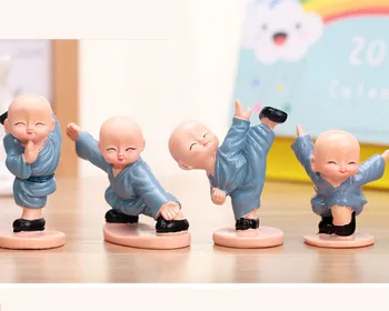 4pcs Buddhism little monk Resin Miniature Monks Figurine Gift Cartoon Kungfu Home Decoration Ornaments Craft Gifts Home Decor
4pcs Buddhism little monk Resin Miniature Monks Figurine Gift Cartoon Kungfu Home Decoration Ornaments Craft Gifts Home Decor