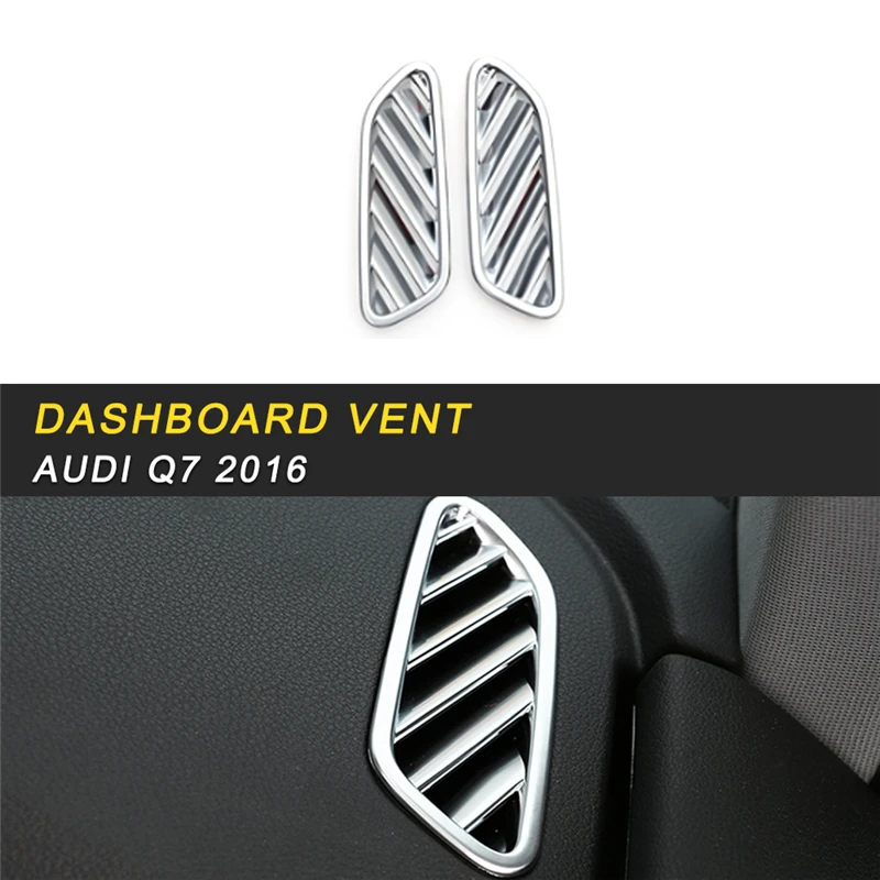 Dashboard A/C Vent Cover Trim Frame Sticker Interior Accessories for Audi Q7 2016 Car Styling
Dashboard A/C Vent Cover Trim Frame Sticker Interior Accessories for Audi Q7 2016 Car Styling
