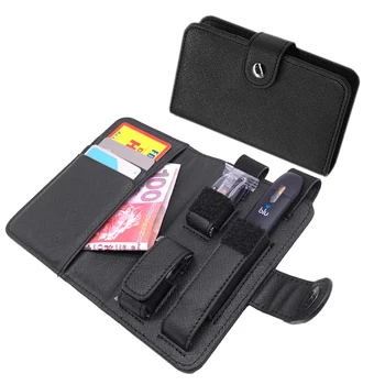 Leather Wallet Pocket For JUUL Carrying Pouch Pods Storage Bag For MYLE Pod System Vape Pen Kit
Leather Wallet Pocket For JUUL Carrying Pouch Pods Storage Bag For MYLE Pod System Vape Pen Kit