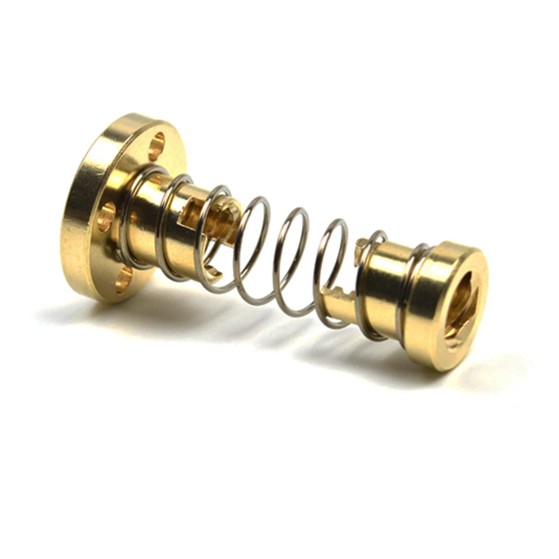 1pcs T8 Anti Backlash Spring Loaded M8 Nut Elimination Gap Nut for 8mm Acme Threaded Rod Lead M8 Screws DIY CNC 3D Printer Parts
1pcs T8 Anti Backlash Spring Loaded M8 Nut Elimination Gap Nut for 8mm Acme Threaded Rod Lead M8 Screws DIY CNC 3D Printer Parts