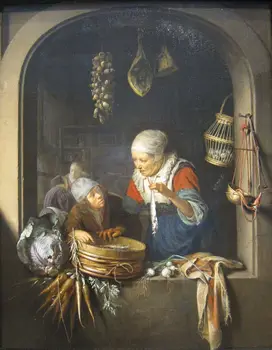 Classic Figure Canvas Oil Painting for Wall Decor An Old Woman and a Boy with Herring Painting by Hand Hand Painted
Classic Figure Canvas Oil Painting for Wall Decor An Old Woman and a Boy with Herring Painting by Hand Hand Painted