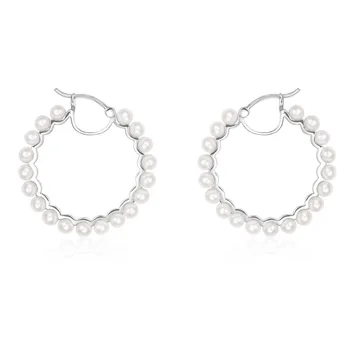 SLJELY High Quality 925 Sterling Silver Valentine Hoop Earrings with Baby Pearls Women Fine L'AVIATEUR Fashion Party Jewelry
SLJELY High Quality 925 Sterling Silver Valentine Hoop Earrings with Baby Pearls Women Fine L'AVIATEUR Fashion Party Jewelry