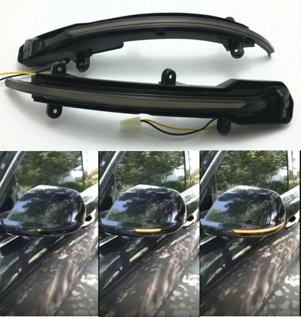 Dynamic Turn Signal LED Side Rearview Mirror Indicator Blinker Repeater Light For Audi Q5 SQ5 8R 2010-2017 Q7 Facelift 2010-2015
Dynamic Turn Signal LED Side Rearview Mirror Indicator Blinker Repeater Light For Audi Q5 SQ5 8R 2010-2017 Q7 Facelift 2010-2015