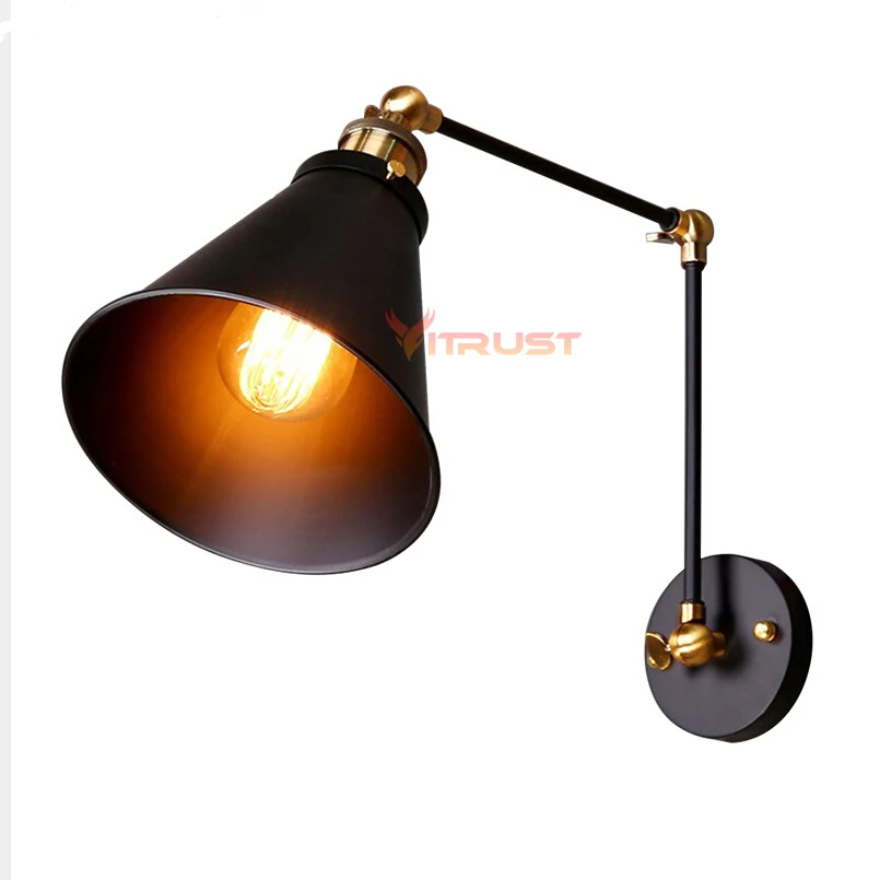 E27 Scone Light Vintage Retro Industrial Wall Light Fixture Vintage Loft Creative Wall Light for Bedroom Living Room
E27 Scone Light Vintage Retro Industrial Wall Light Fixture Vintage Loft Creative Wall Light for Bedroom Living Room