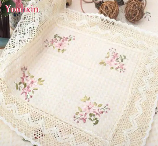55CM Modern Square cotton embroidery Table cloth nappe tea fabric Tablecloth Cover mantel party Christmas home wedding decor
55CM Modern Square cotton embroidery Table cloth nappe tea fabric Tablecloth Cover mantel party Christmas home wedding decor