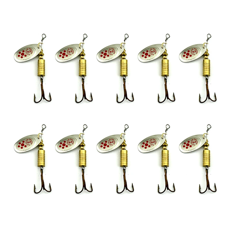 10 piece Spinner Metal Fishing Lures Artificial Spoon For Fishing Tackle Fishing Lure 7.3g
10 piece Spinner Metal Fishing Lures Artificial Spoon For Fishing Tackle Fishing Lure 7.3g