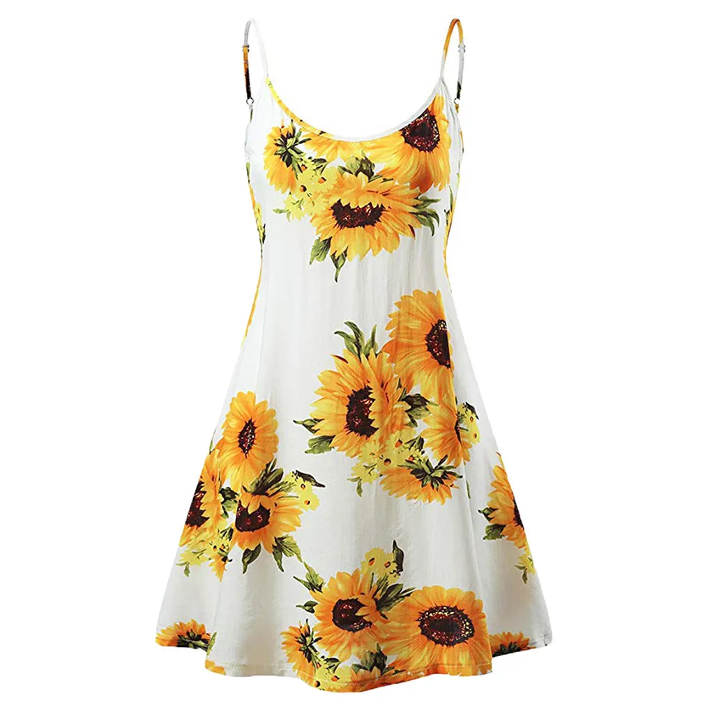 Swing Camis dress women summer 2019 Vintage Printed summer clothes for women Sleeveless Strappy sundress female sukienka vest#G6
Swing Camis dress women summer 2019 Vintage Printed summer clothes for women Sleeveless Strappy sundress female sukienka vest#G6