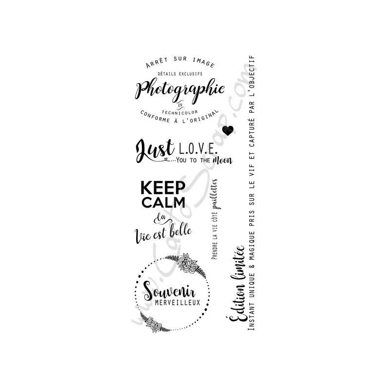 French Clear Stamp for Scrapbooking Transparent Silicone Rubber DIY Photo Album Decor 020
French Clear Stamp for Scrapbooking Transparent Silicone Rubber DIY Photo Album Decor 020