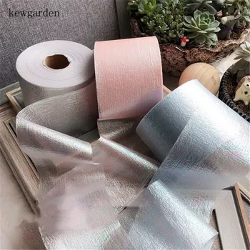 Kewgarden Oil Bright Laser Fabric Gauze Voile Ribbon 9CM Width Handmade Tape DIY Hair Boknot Accessories Packing Webbing 3 Meter
Kewgarden Oil Bright Laser Fabric Gauze Voile Ribbon 9CM Width Handmade Tape DIY Hair Boknot Accessories Packing Webbing 3 Meter