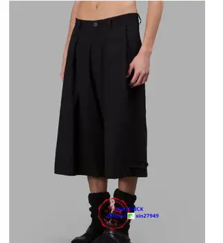 2019 new men's casual wide leg pants stage catwalk models Europe and the United States stitching loose wide leg pants
2019 new men's casual wide leg pants stage catwalk models Europe and the United States stitching loose wide leg pants