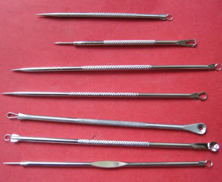 100pcs Professional new steel Blackhead Comedone Acne Needle Spot Remover Facial Comedo Remover Extractor Tools Free Shipping
100pcs Professional new steel Blackhead Comedone Acne Needle Spot Remover Facial Comedo Remover Extractor Tools Free Shipping