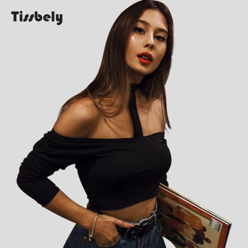 Tissbely Cotton Slash neck Slim off Shoulde Long Sleeve Tube Tops Off Shoulder Hanging neck Crop Top Short
Tissbely Cotton Slash neck Slim off Shoulde Long Sleeve Tube Tops Off Shoulder Hanging neck Crop Top Short