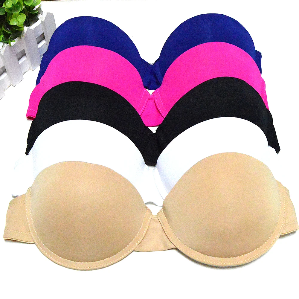 YANDW Women Sexy Lingerie Padded Push Up Bras Invisible Transparnt Strapless Silicone Clear Back Blue White Black Nude Rose
YANDW Women Sexy Lingerie Padded Push Up Bras Invisible Transparnt Strapless Silicone Clear Back Blue White Black Nude Rose
