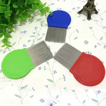 1PCS Terminator Lice Comb Nit Free Kids Hair Rid Headlice Stainless Steel Long Needle Fine Metal Teeth
1PCS Terminator Lice Comb Nit Free Kids Hair Rid Headlice Stainless Steel Long Needle Fine Metal Teeth