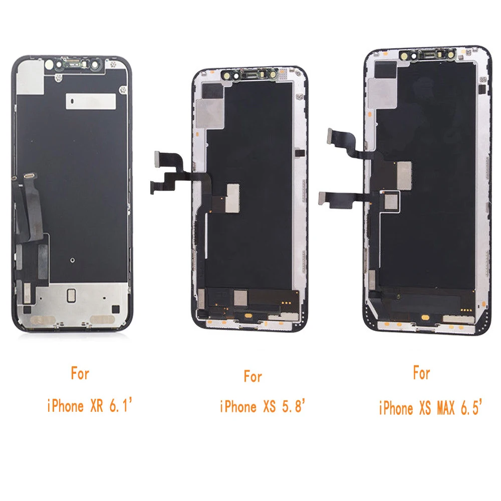 Sinbeda AAA+++ Quality OEM OLED LCD Screen For iPhone XS MAX XR LCD Display Touch Screen Assembly Digitizer Replacement Part
Sinbeda AAA+++ Quality OEM OLED LCD Screen For iPhone XS MAX XR LCD Display Touch Screen Assembly Digitizer Replacement Part