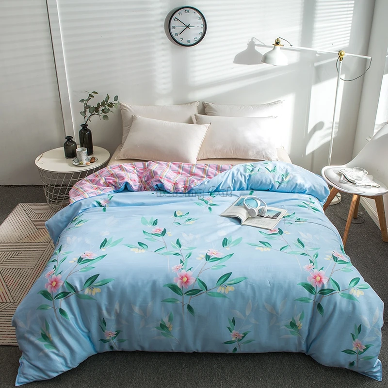 2019 Spring Green Leaf Flower Plant Printed Duvet Cover 100% Cotton Fabric Quilt Cover Comforter Cover Twin Full Queen King Size
2019 Spring Green Leaf Flower Plant Printed Duvet Cover 100% Cotton Fabric Quilt Cover Comforter Cover Twin Full Queen King Size