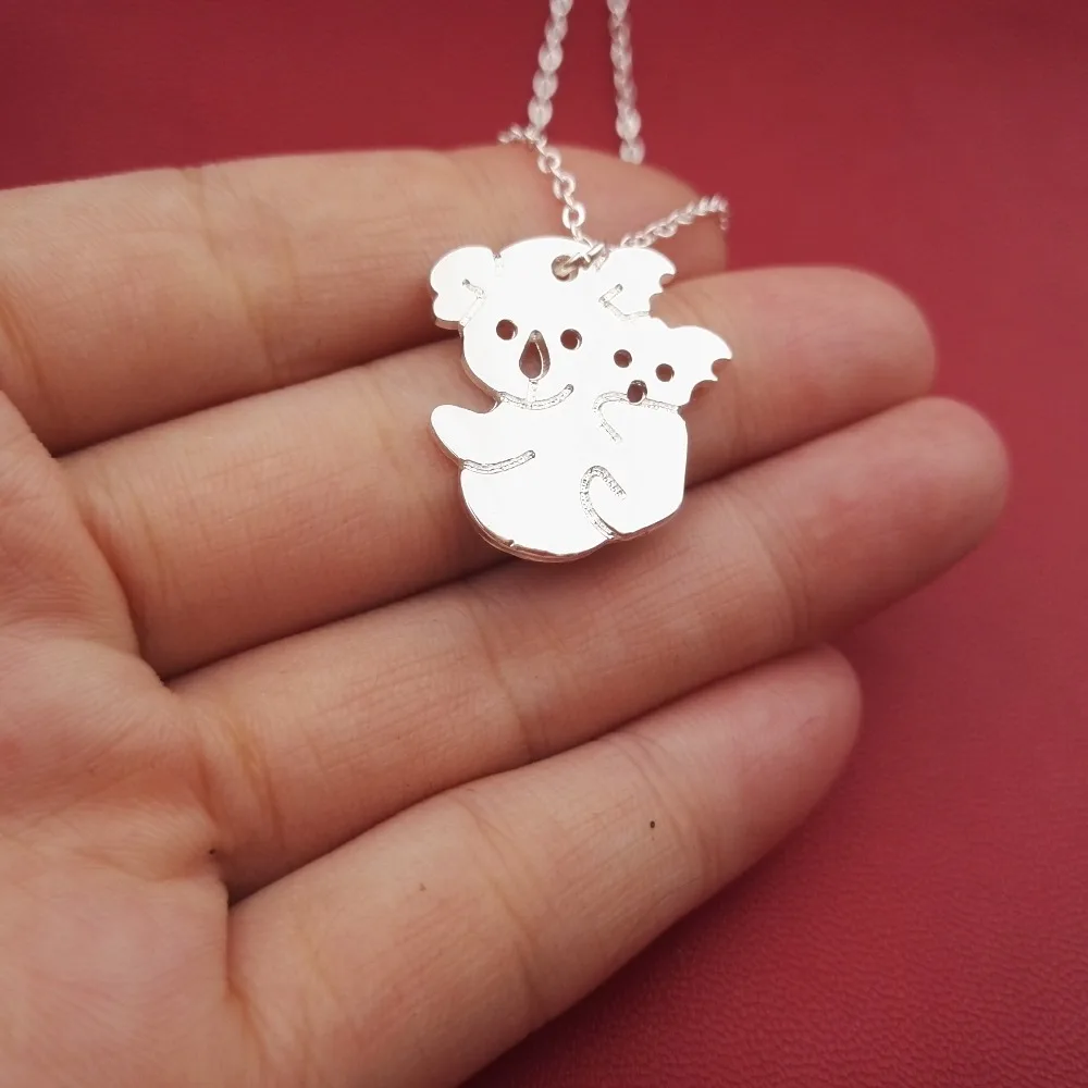 1 шт. очаровательное Очаровательное ожерелье коала с милым медведем для детей