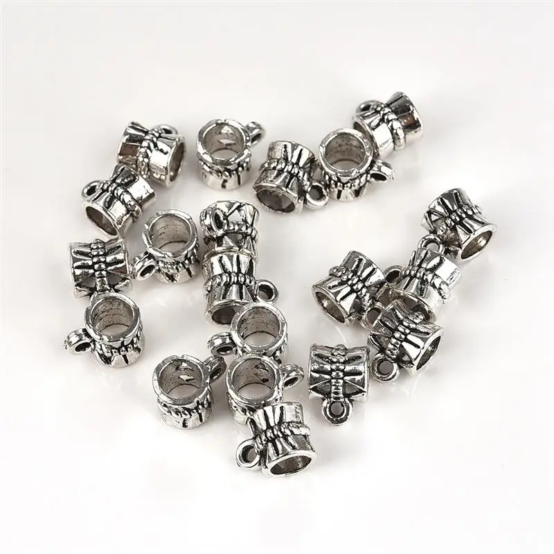 20pcs/Pack DIY Accessories For Bracelet Vintage Tibetan Silver Color Alloy Hanger Links Connector Spacer Beads Jewelry Wholesale
20pcs/Pack DIY Accessories For Bracelet Vintage Tibetan Silver Color Alloy Hanger Links Connector Spacer Beads Jewelry Wholesale