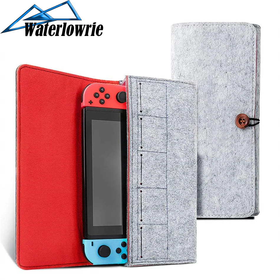 Storage Bag for Nintendo Switch Console Case Durable Carrying Case for Nintendo NS Switch Game Console Felt bag Accessories
Storage Bag for Nintendo Switch Console Case Durable Carrying Case for Nintendo NS Switch Game Console Felt bag Accessories
