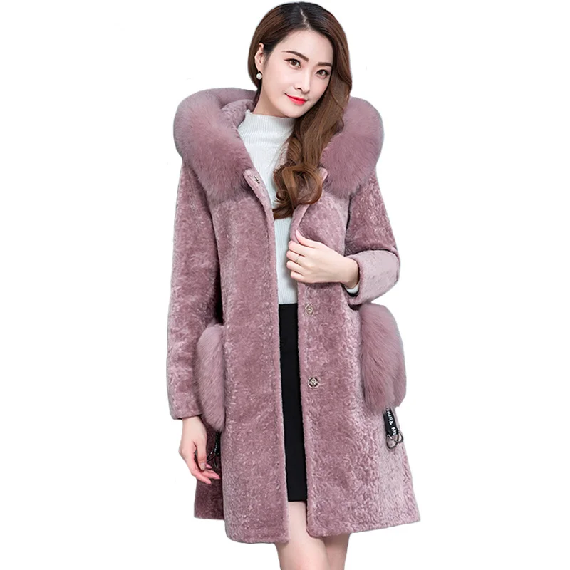 Solid Color Faux Fur Coat Winter Women High Quality Casual Faux Fur Jacket Hooded Long Coats Warm Overcoat Female Outerwear 2XL
Solid Color Faux Fur Coat Winter Women High Quality Casual Faux Fur Jacket Hooded Long Coats Warm Overcoat Female Outerwear 2XL