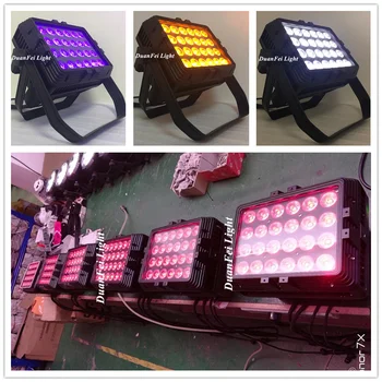 8PCS Wedding Church Decoration Outdoor Square Shape LED FLood Lamp Wash Wall Building LED RGWBA UV Wall Washer Light 24x18W
8PCS Wedding Church Decoration Outdoor Square Shape LED FLood Lamp Wash Wall Building LED RGWBA UV Wall Washer Light 24x18W