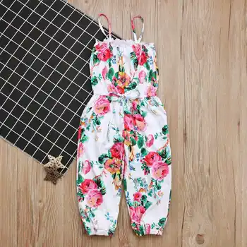 Baby Girls Flowers Bodysuits Kids Jumper Overall Children Summer Jumpsuit For 90-130cm
Baby Girls Flowers Bodysuits Kids Jumper Overall Children Summer Jumpsuit For 90-130cm