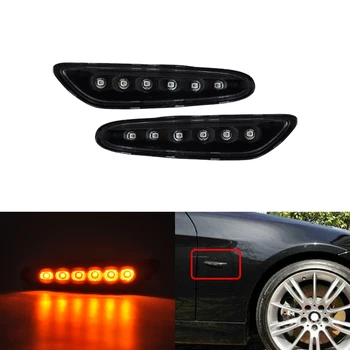 Smoke/Clear/Black Lens Led Side Marker Turn Signal Light For BMW E46 4D 5D 01-05 E60 E61 E81 E82 E87 E88 E90 E91 E92 E93 E83 E84
Smoke/Clear/Black Lens Led Side Marker Turn Signal Light For BMW E46 4D 5D 01-05 E60 E61 E81 E82 E87 E88 E90 E91 E92 E93 E83 E84