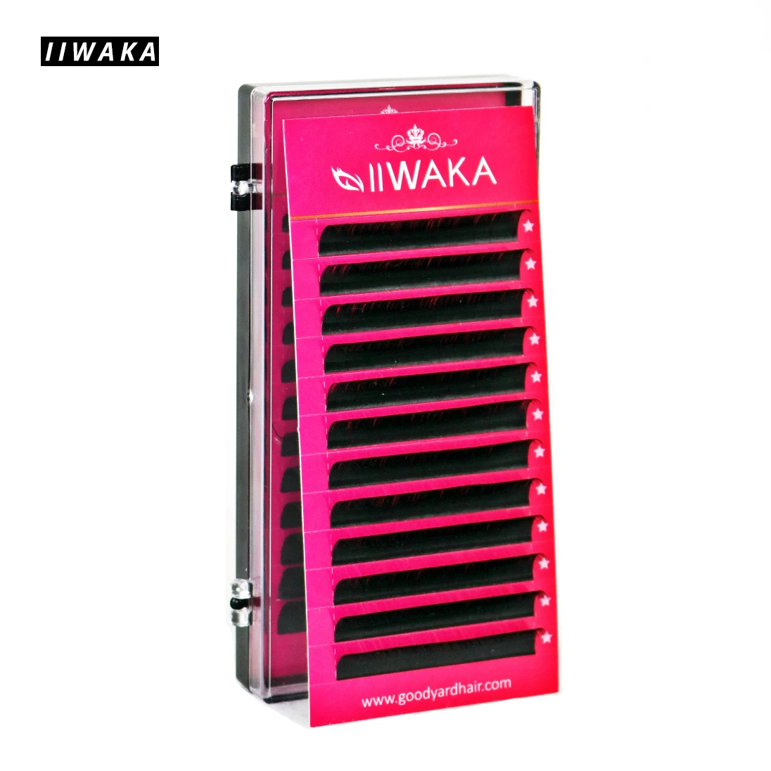IIWAKA J B C D curl 0.05-0.25mm thickness premium synthetic individual eyelash extension
IIWAKA J B C D curl 0.05-0.25mm thickness premium synthetic individual eyelash extension