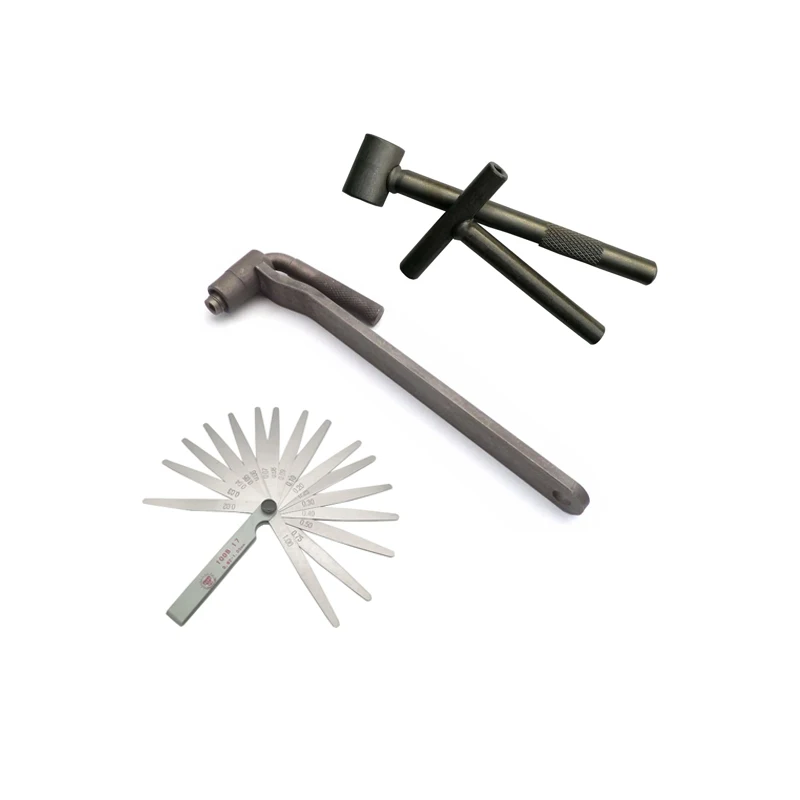 Motorcycle Engine Valve Screw Adjusting T Spanner Wrench 8mm 9mm 10mm Valve Bolt Feeler Gauge 0.02 to 1mm Dropshipping
Motorcycle Engine Valve Screw Adjusting T Spanner Wrench 8mm 9mm 10mm Valve Bolt Feeler Gauge 0.02 to 1mm Dropshipping