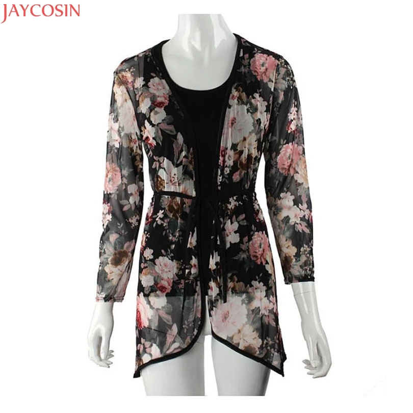JOYCOSIN Summer blusas Tops Women Casual Floral Shawl Gauze Kimono Coat Blouse Tops plus size
JOYCOSIN Summer blusas Tops Women Casual Floral Shawl Gauze Kimono Coat Blouse Tops plus size
