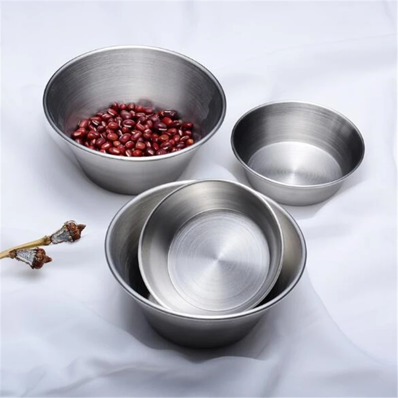 New Stainless Bowl Dessert Dish Soy Sauce Dish Kitchen Sauce Small Dish Dip Rray Seasoning Dish Two Size For Choose
New Stainless Bowl Dessert Dish Soy Sauce Dish Kitchen Sauce Small Dish Dip Rray Seasoning Dish Two Size For Choose
