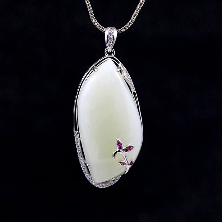 S925 sterling silver jewelry fashion ladies natural and nephrite pendant jewelry free shipping
S925 sterling silver jewelry fashion ladies natural and nephrite pendant jewelry free shipping